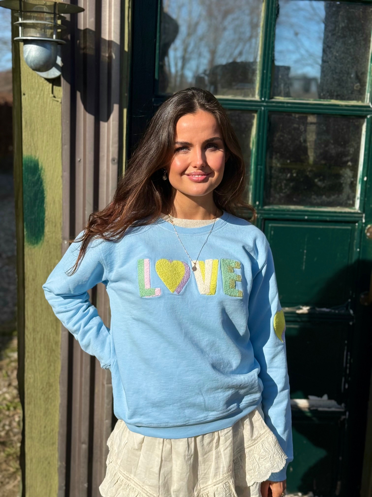 Is-LOVE multi HEAVEN sweat shirt - 6