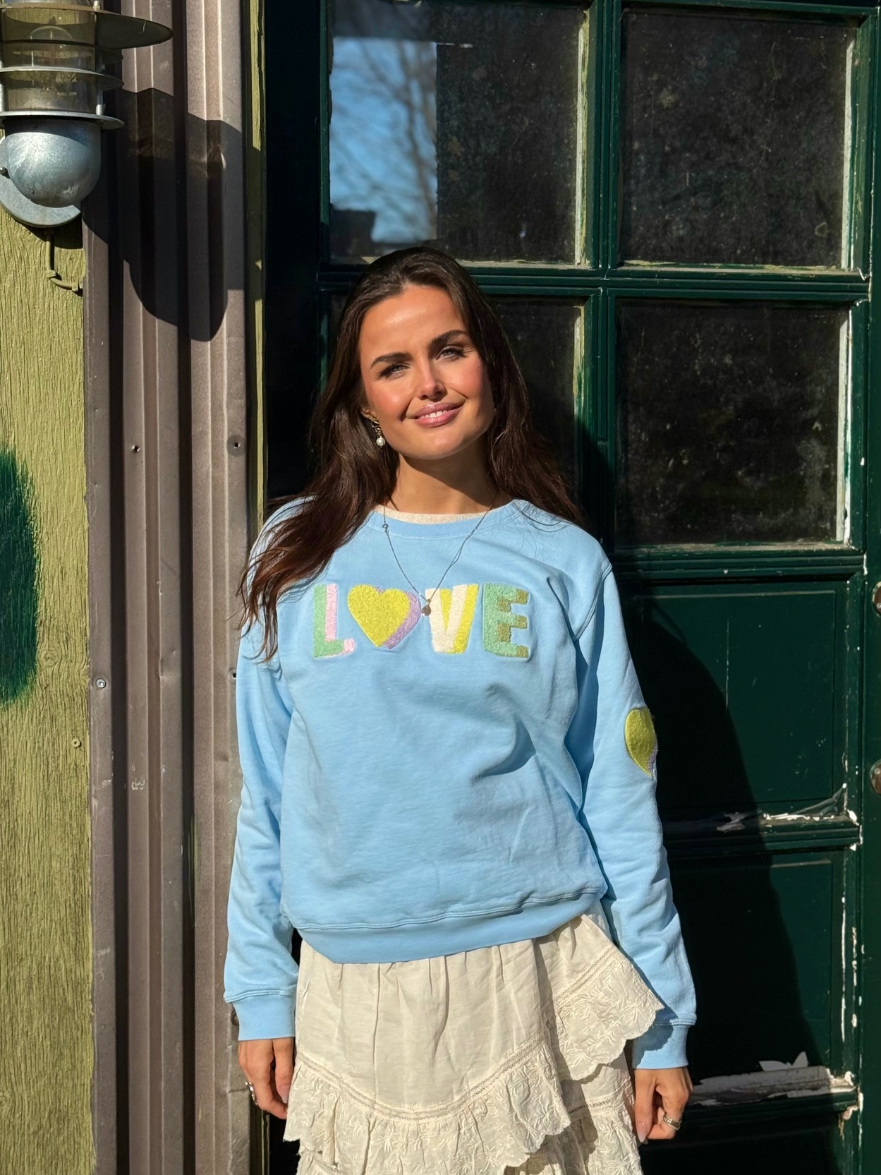 Is-LOVE multi HEAVEN sweat shirt - 7