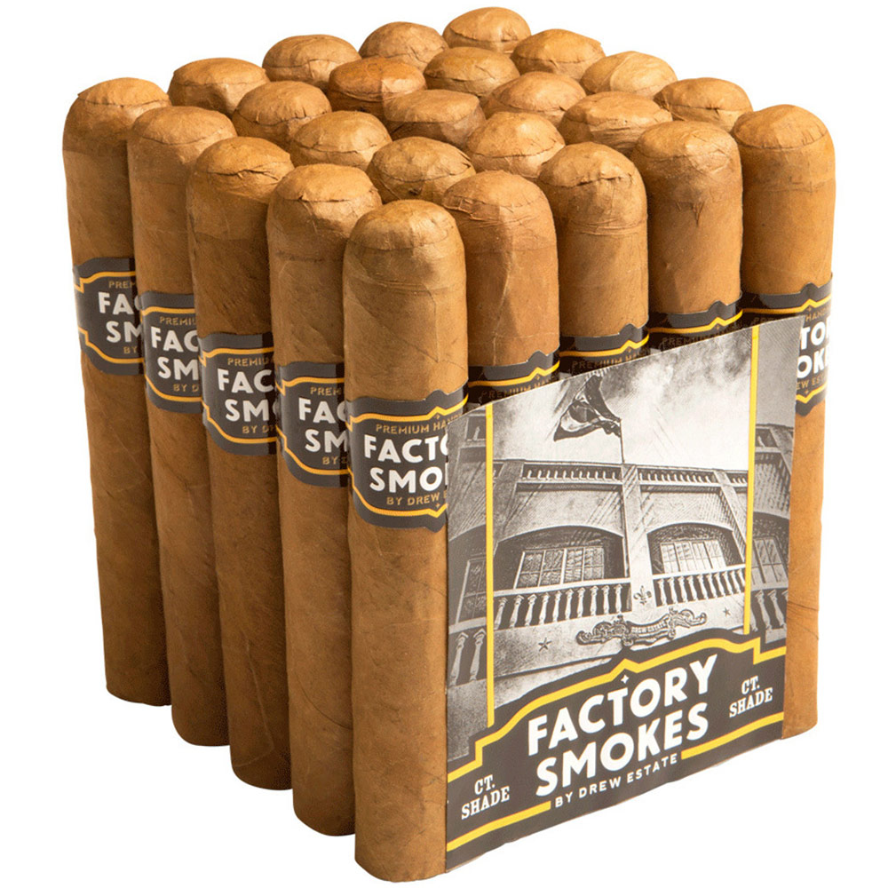 Drew Estate Factory Smokes Connecticut Shade Robusto