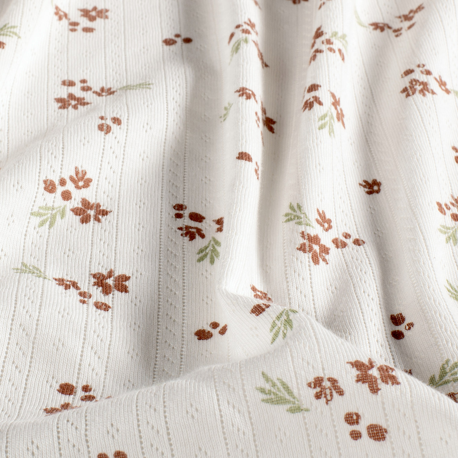 FLORALS - POINTELLE JERSEY