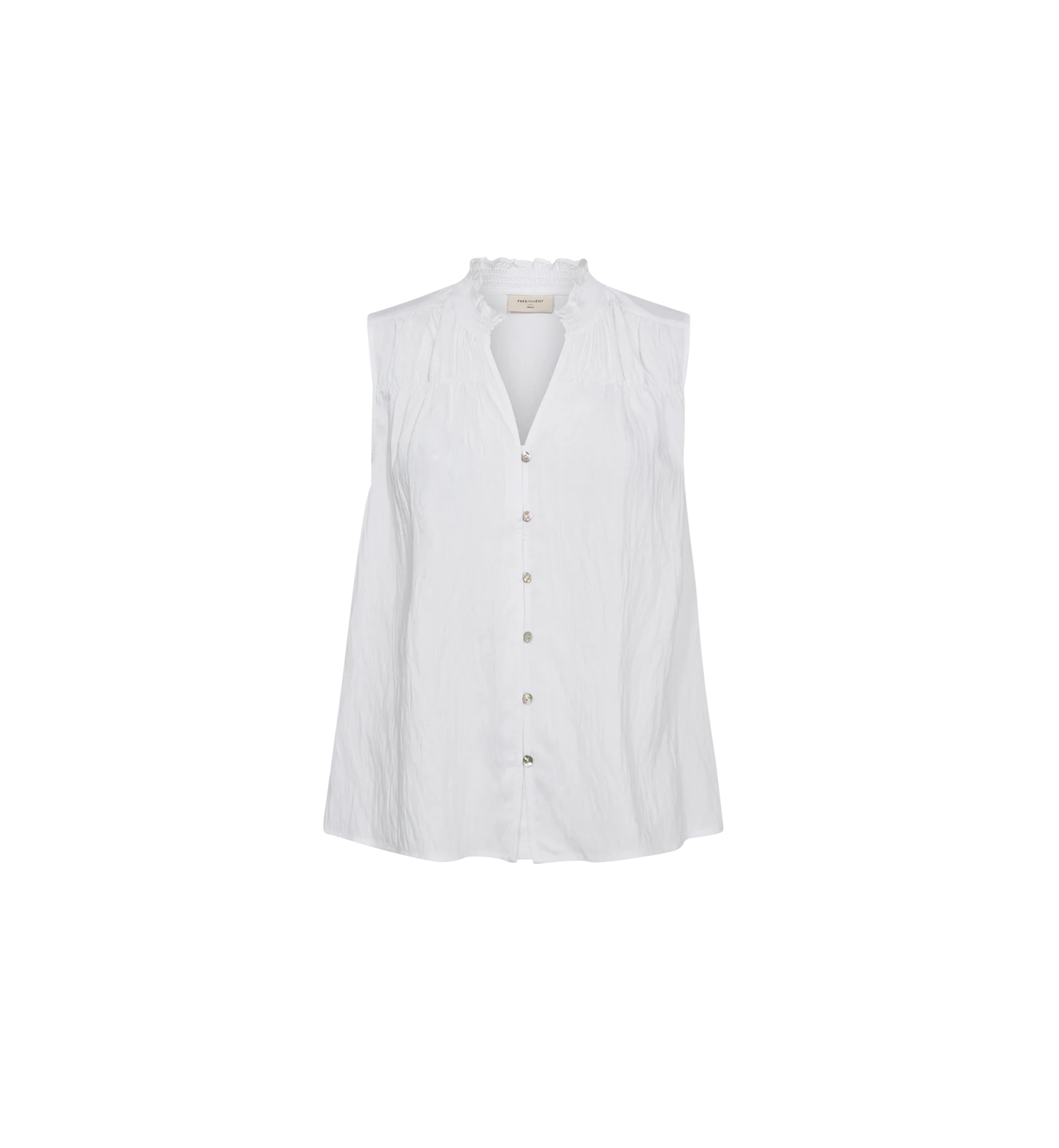 FREE/QUENT Esally Blouse White