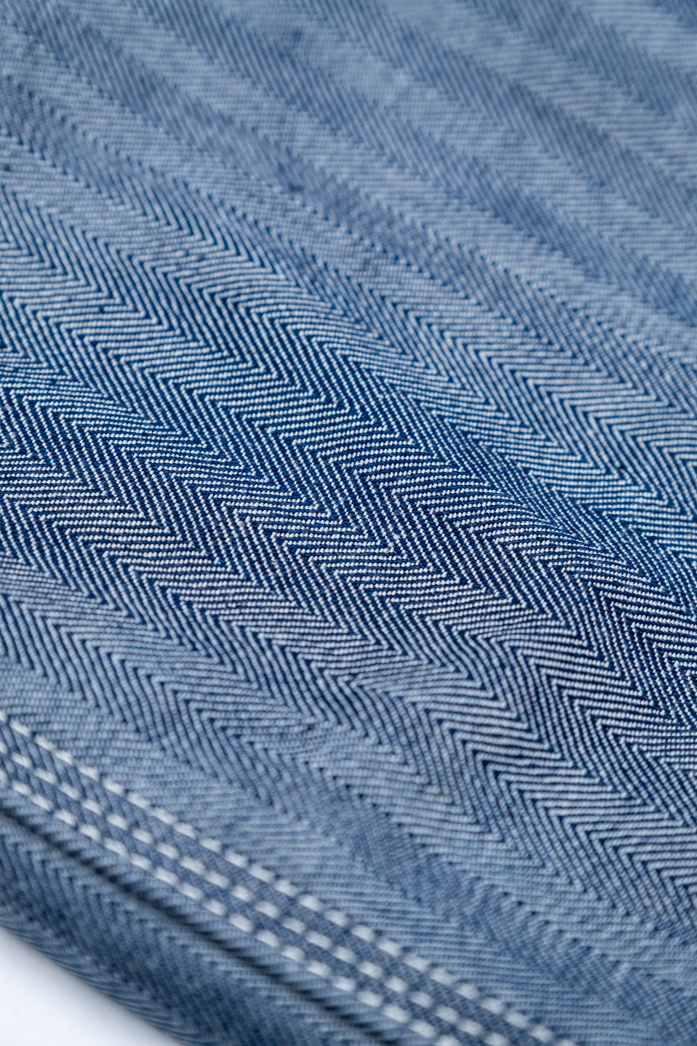 Iron Heart - IH-830-IND 10.5oz Herringbone Painter’s Pants Indigo - 6