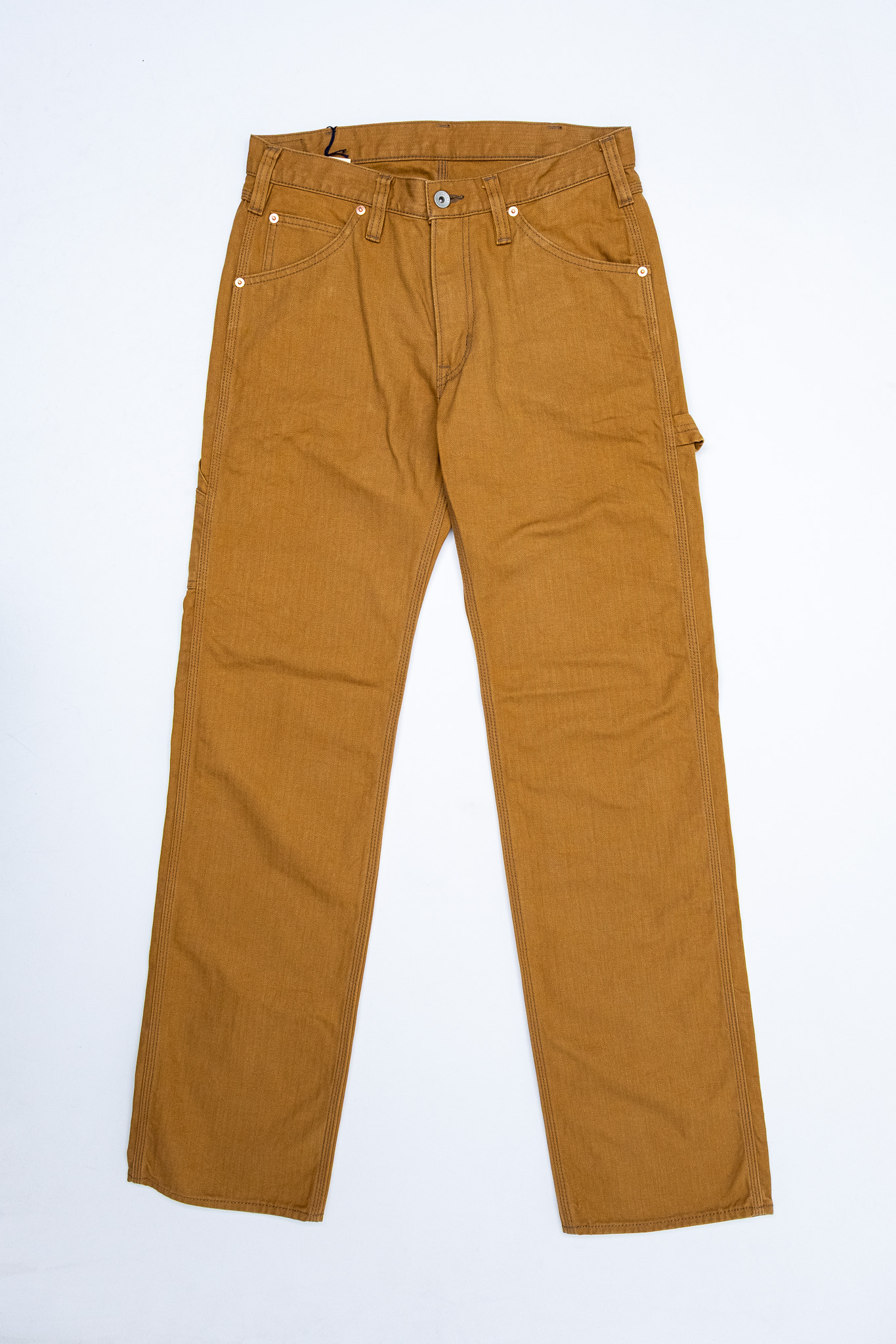 Iron Heart - IH-831-BRN 10.5oz Herringbone Painter’s Pants Brown - 2