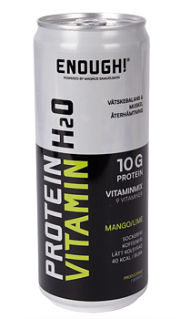 Proteinvatten Mango Lime – Sockerfri Funktionsdryck med Vitaminer