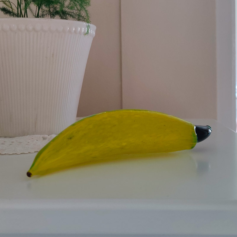 Banan i glas