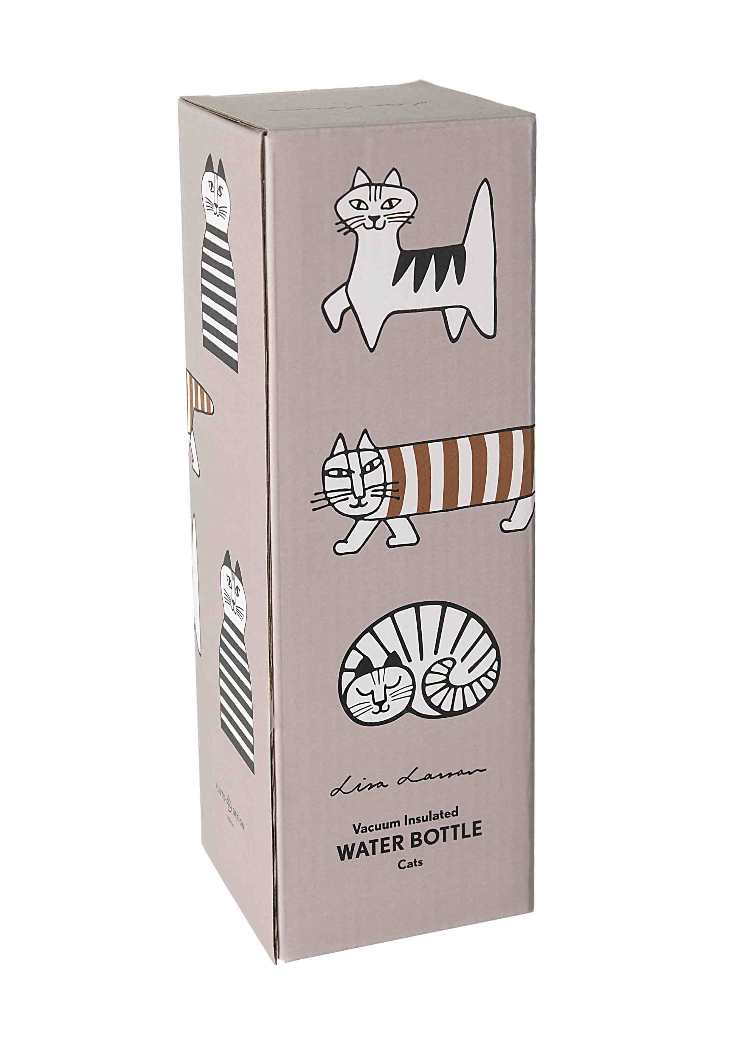 WATER BOTTLE LISA L. CATS