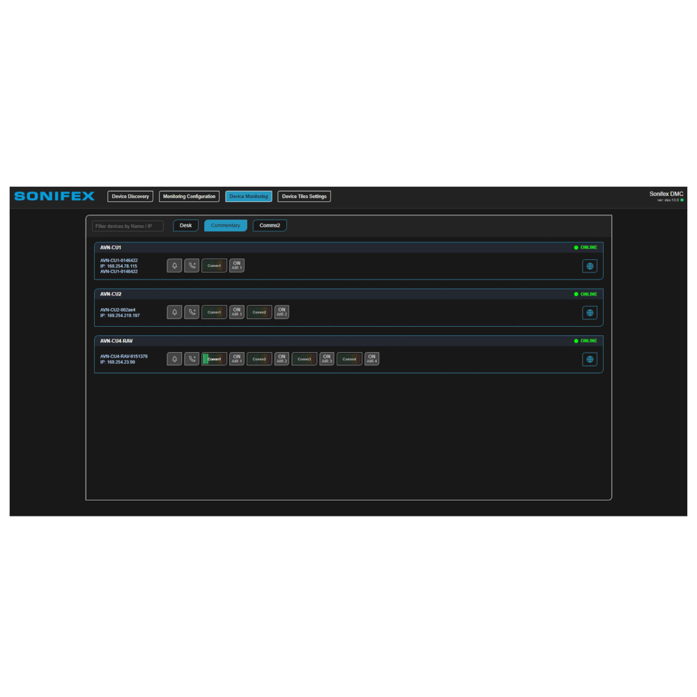 Sonifex - DMC - 2
