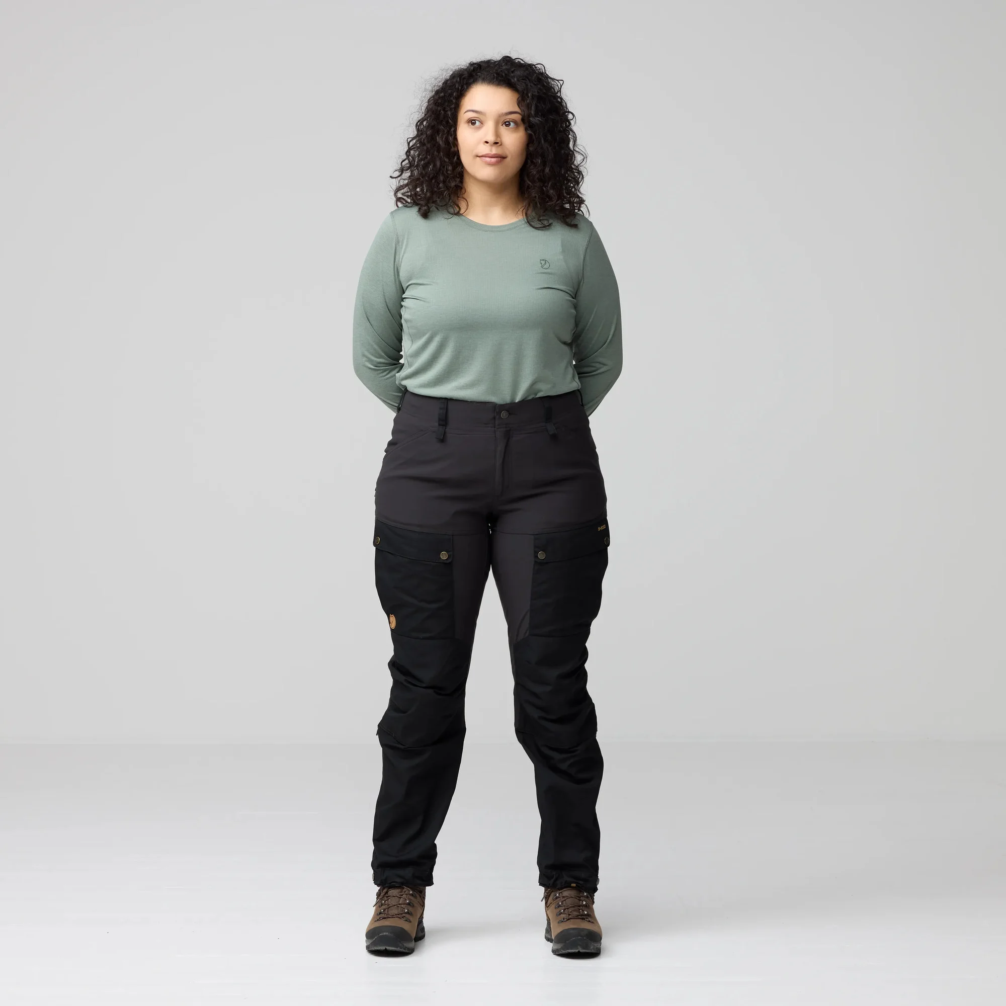FJÄLLRÄVEN  Keb Trousers W (Curved fit) - 3