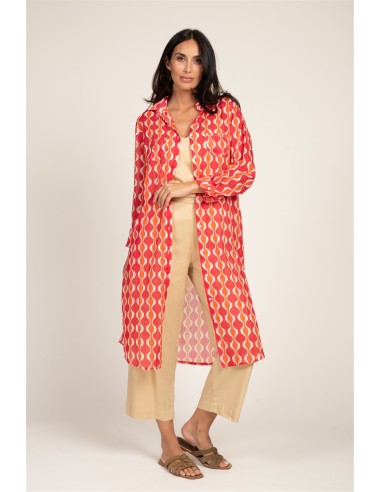 Terre Rouge tunic/dress Twist orange