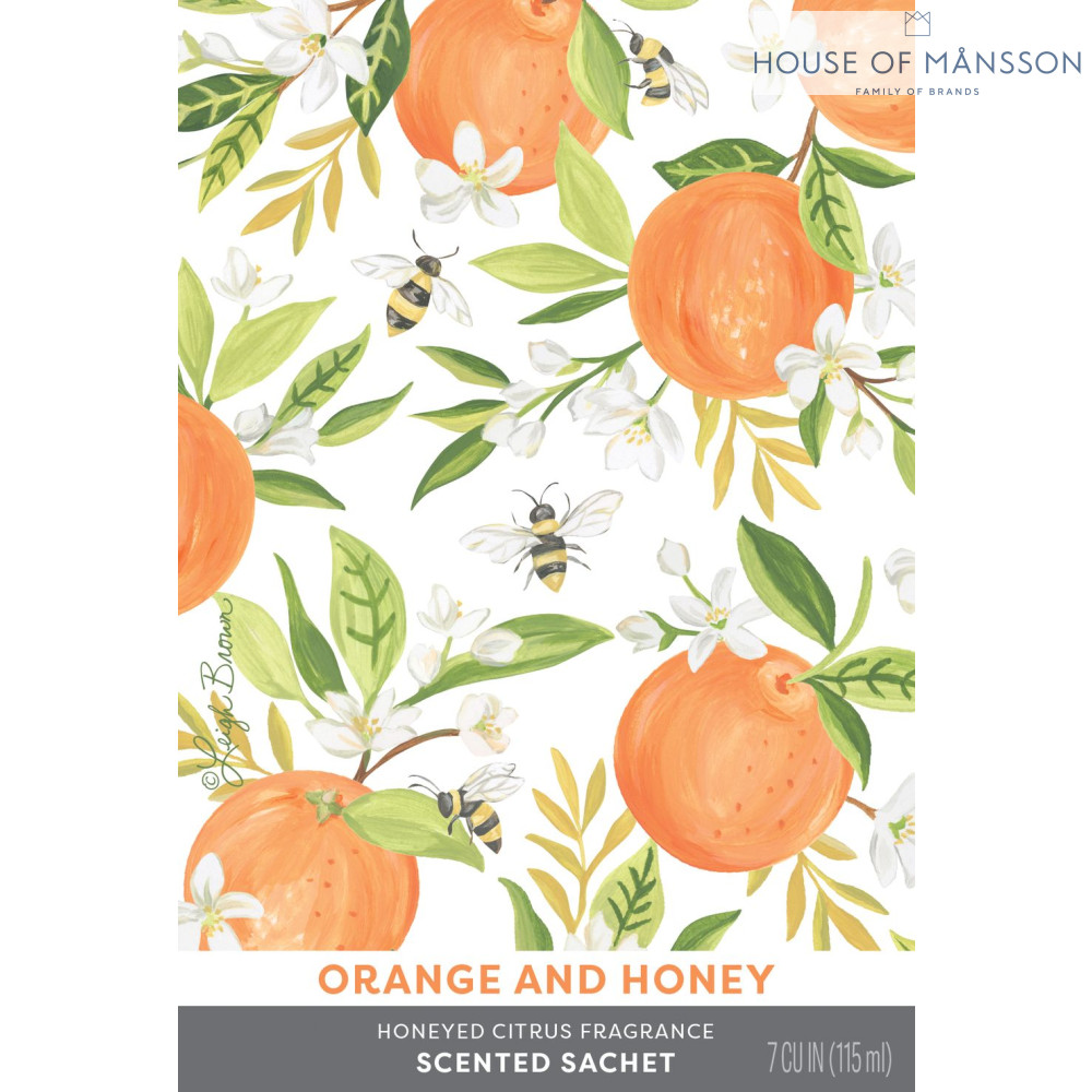 Fresh Scent Orange and Honey sachet