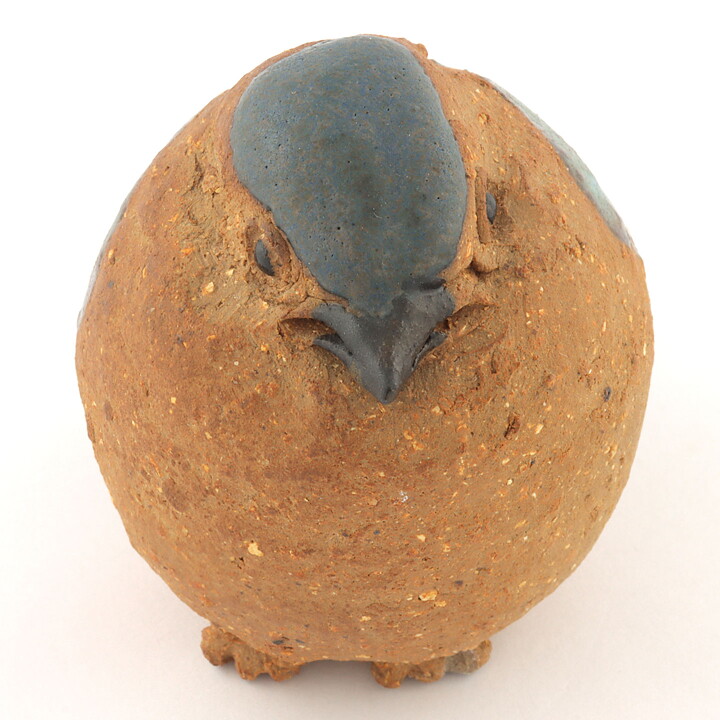 Gunnar Hansson (1960s) Swelling Stoneware  Bird 9 cm (3)