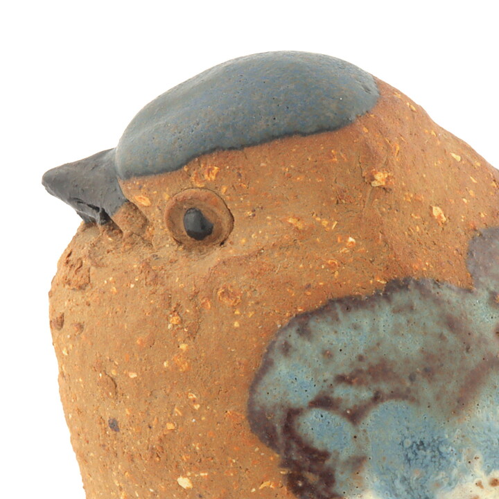 Gunnar Hansson (1960s) Swelling Stoneware  Bird 9 cm (3)