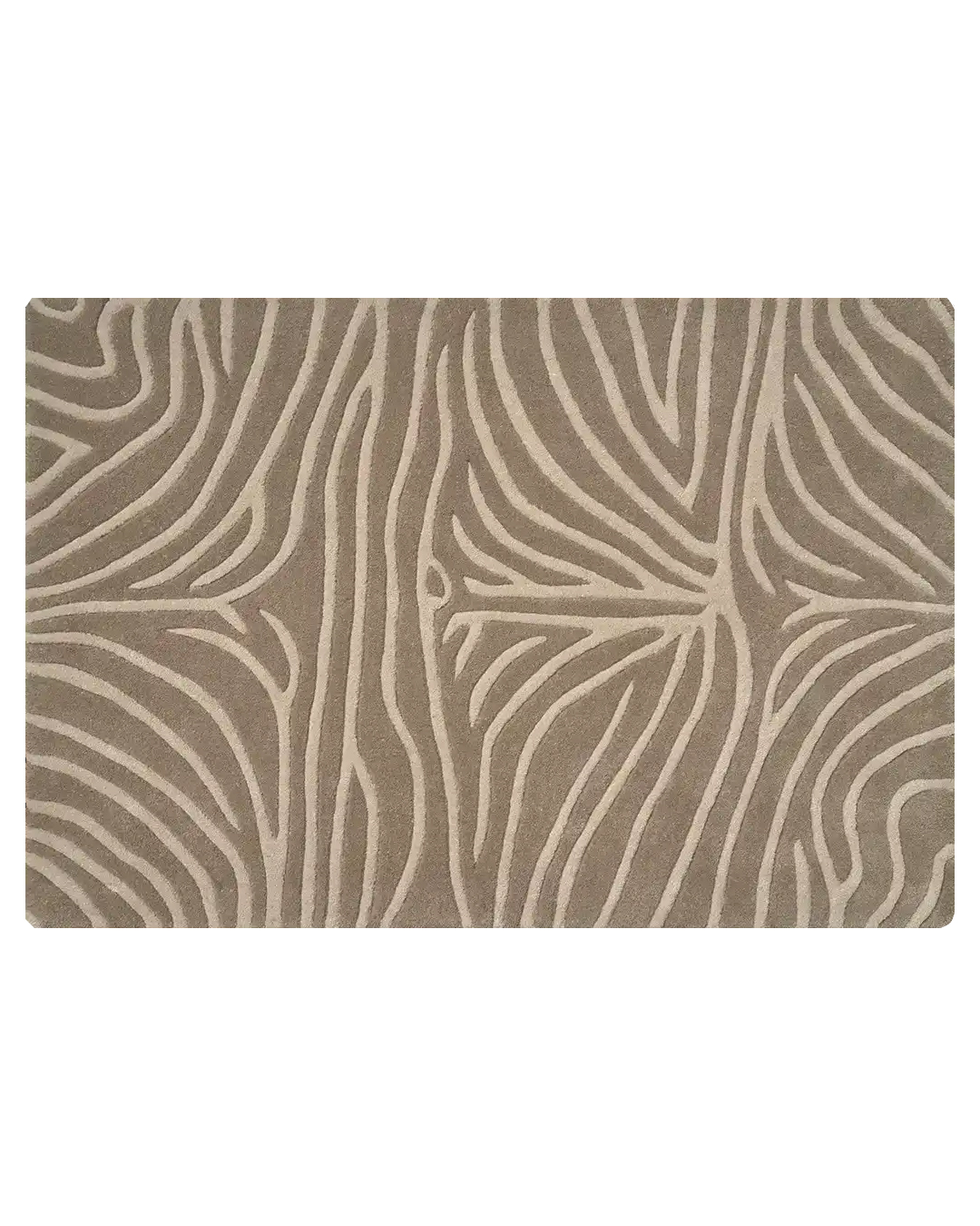 Dörrmatta Zebra Beige 60x90cm