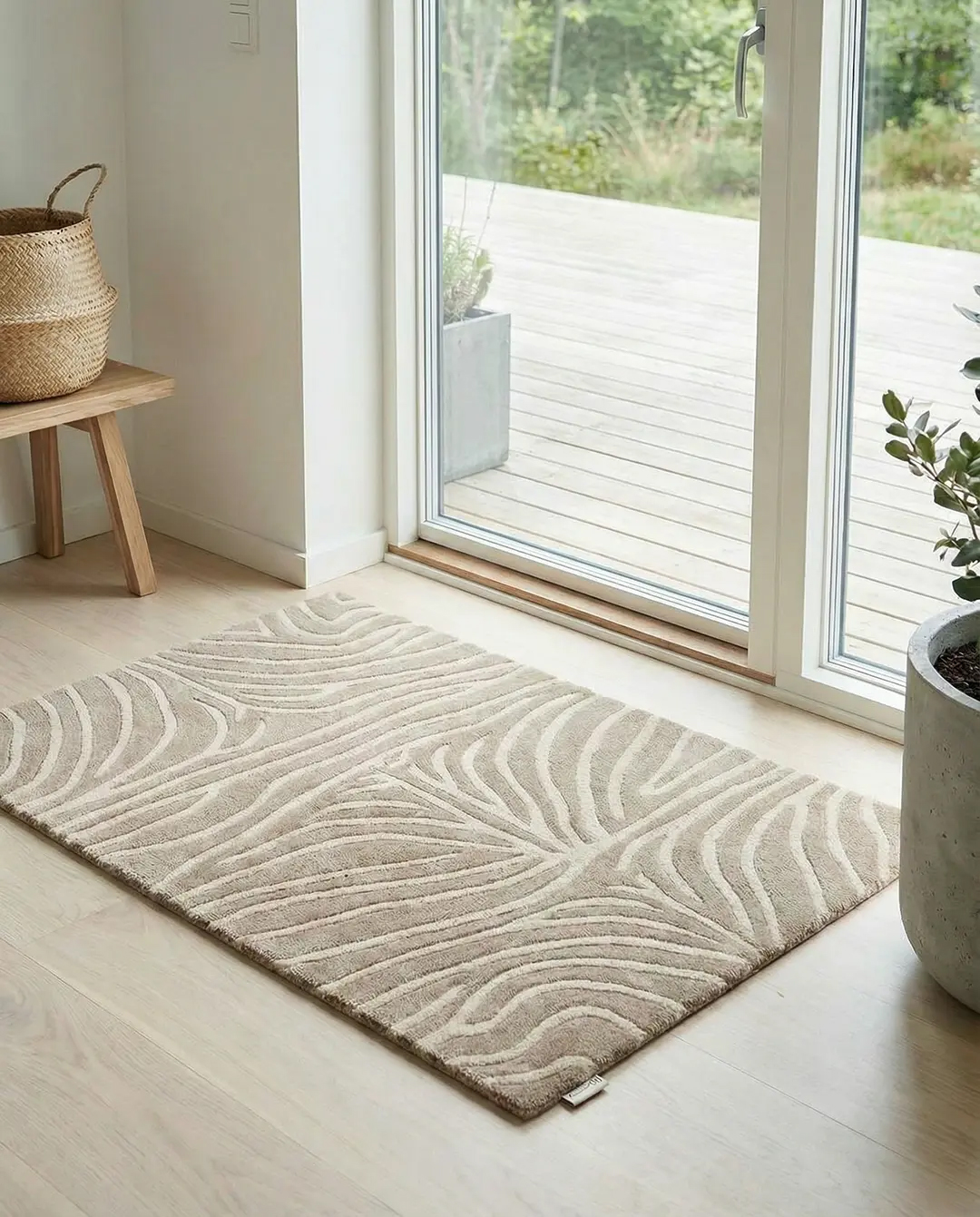 Dörrmatta Zebra Beige 60x90cm - 2