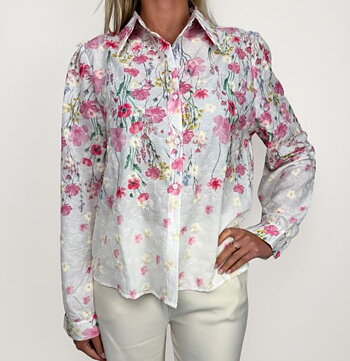 Chica London - Blommig Blus