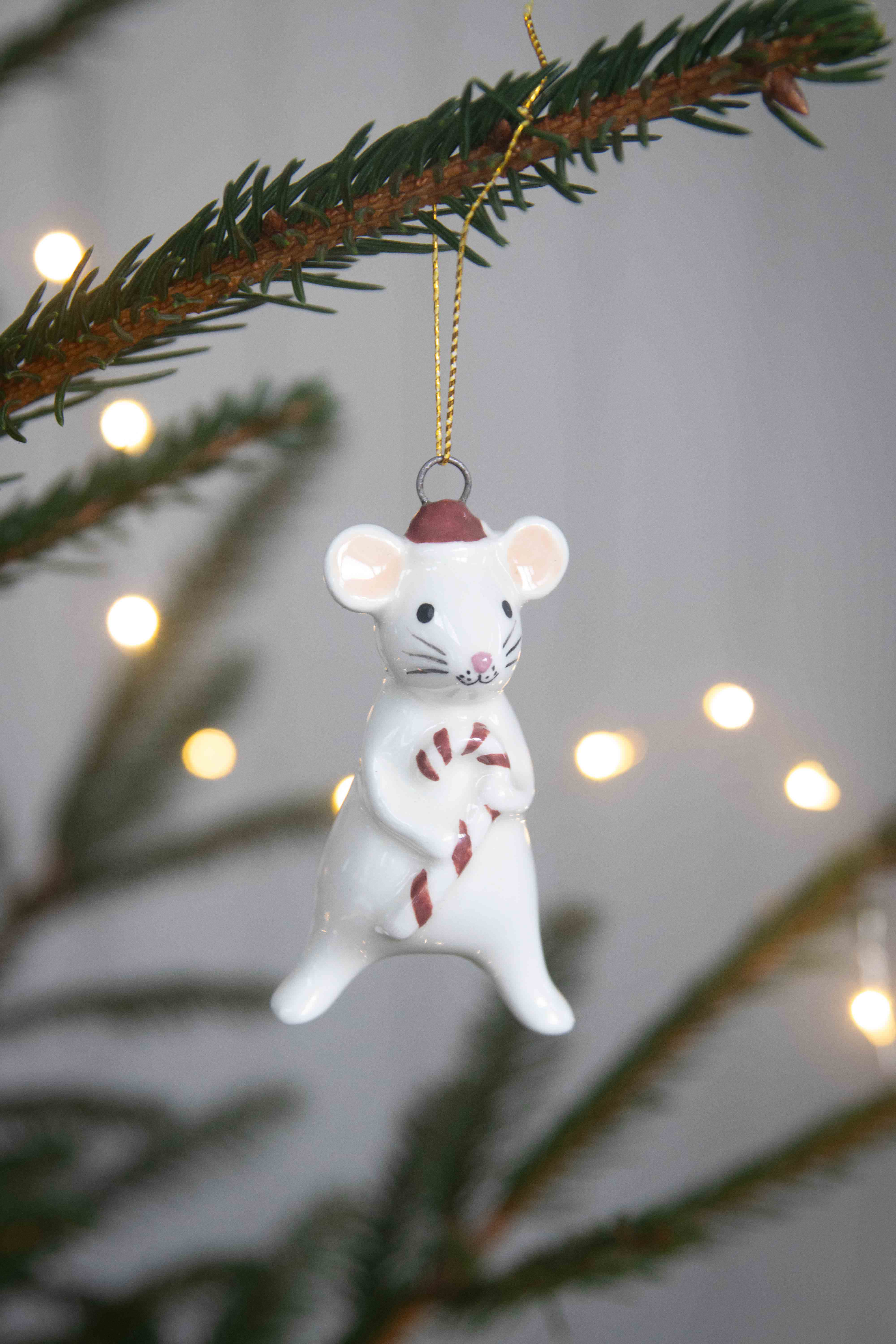 CERMAIC HANGING DECORATION, MOUSE