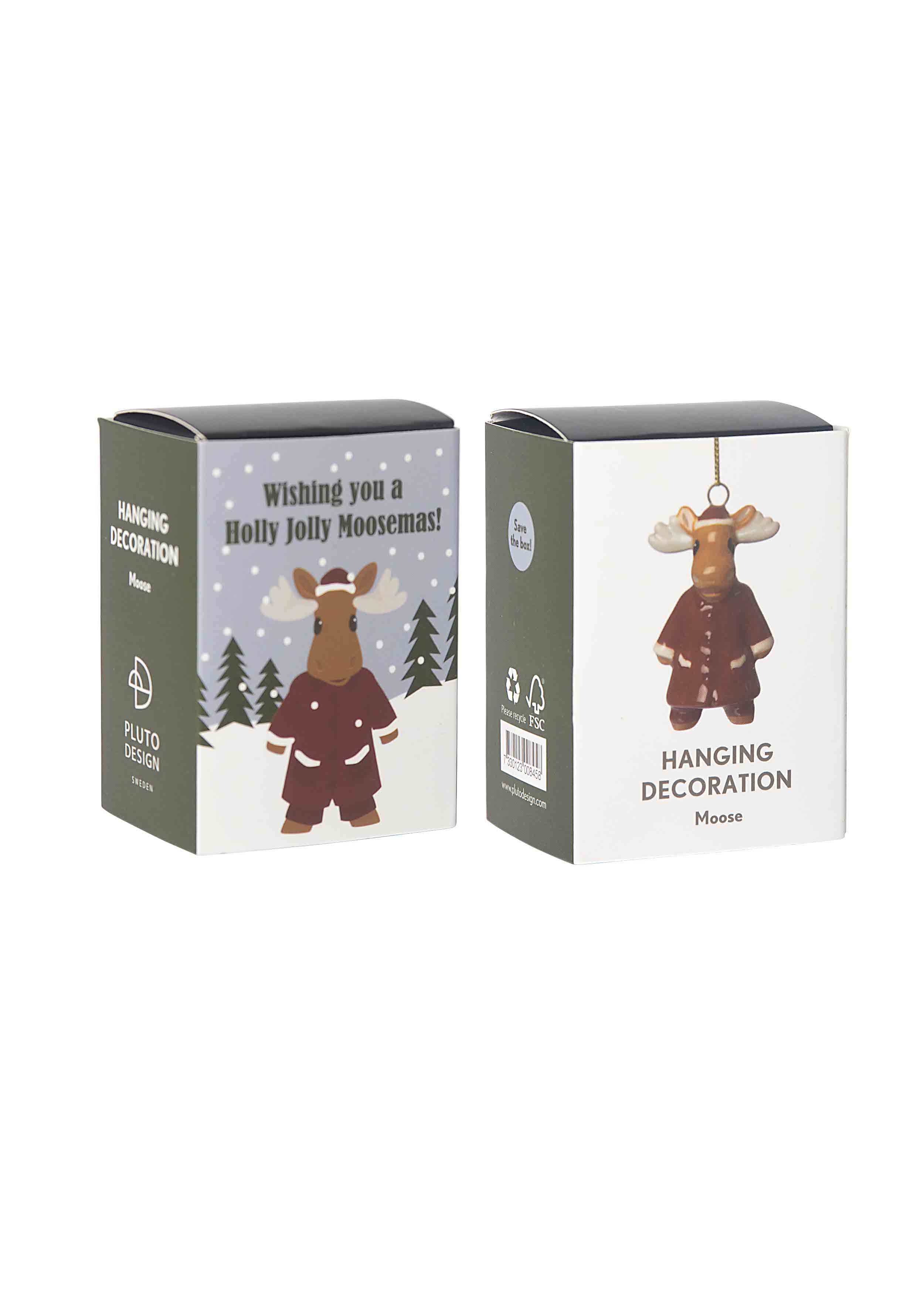 DEKORATIONSHÄNGE KERAMIK, MOOSE