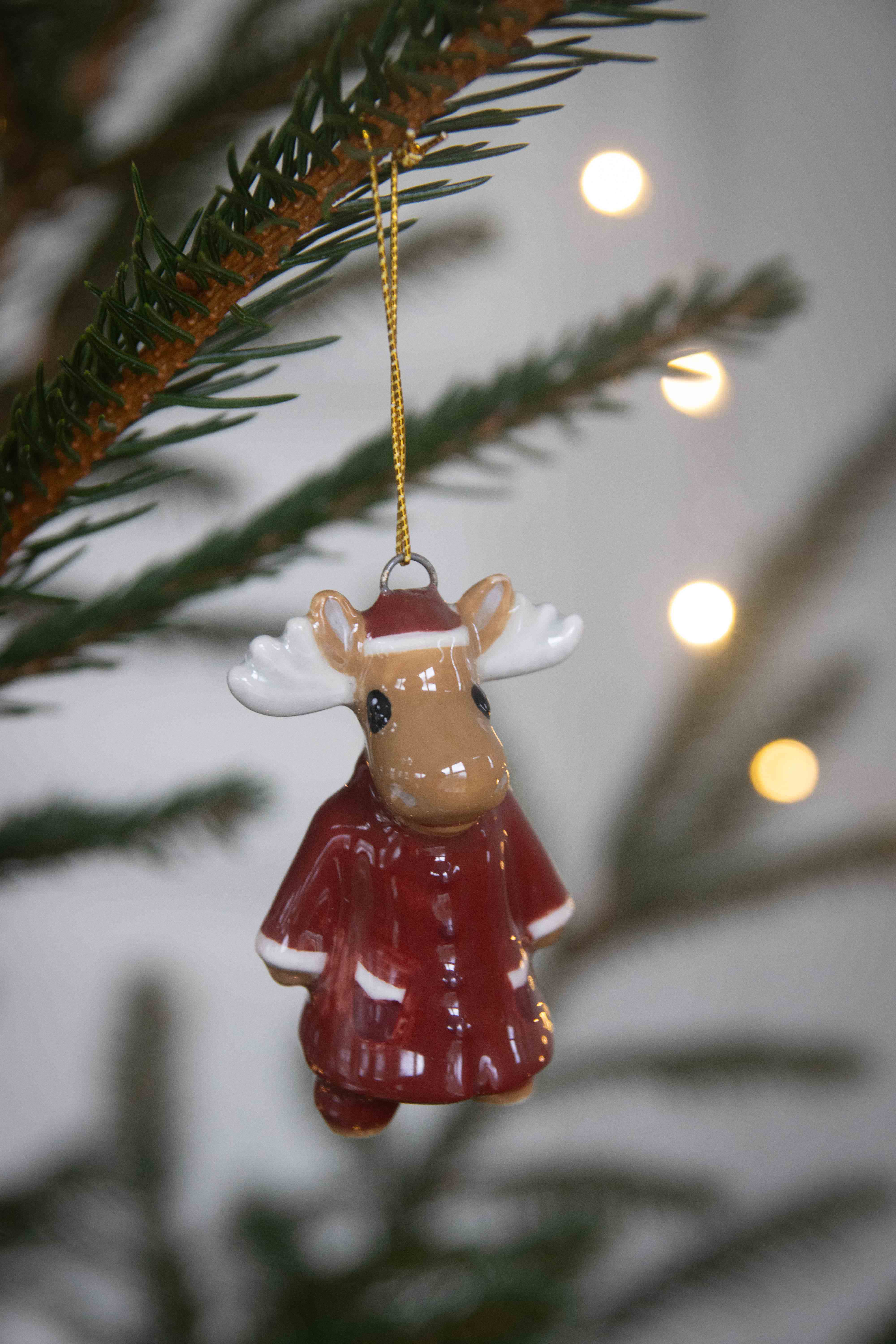 DEKORATIONSHÄNGE KERAMIK, MOOSE