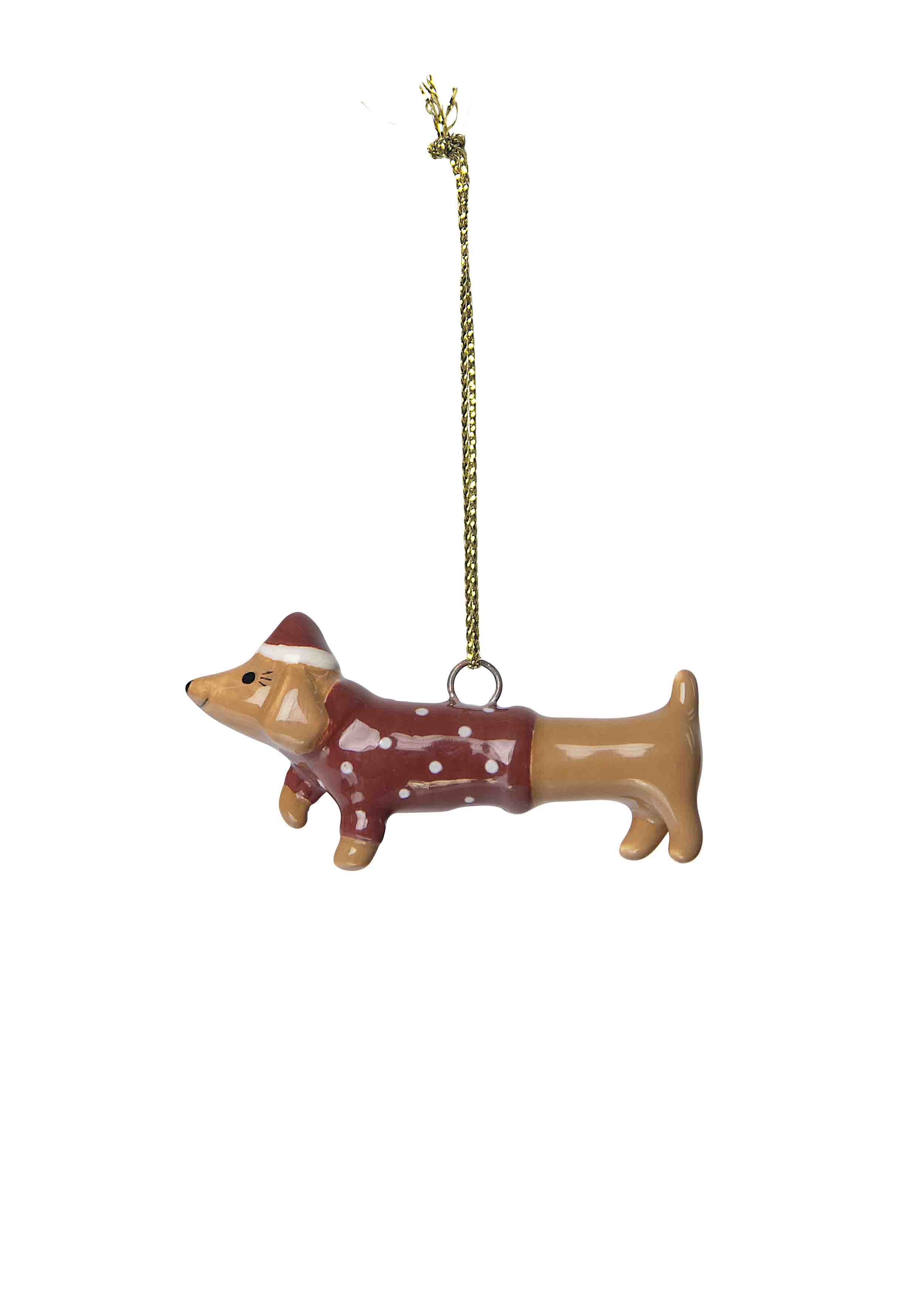 CERMAIC HANGING DECORATION, JOLLY DOG