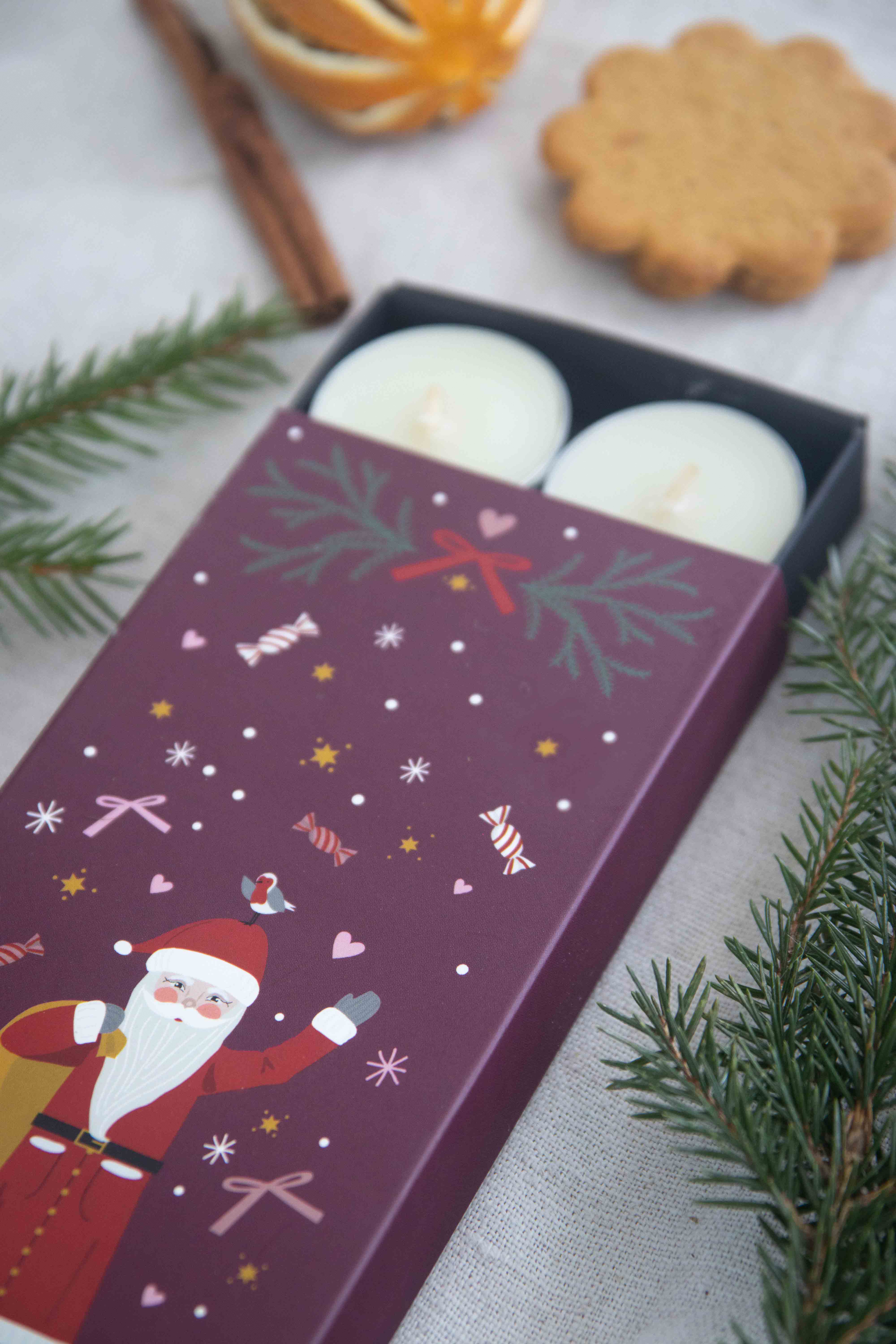 DOFTLJUS CLAUS 8-PACK