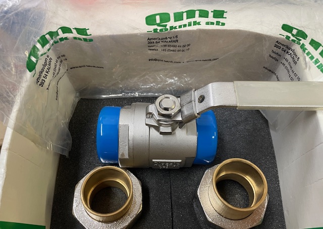 QMT Classic kulventil 1 1/2" 