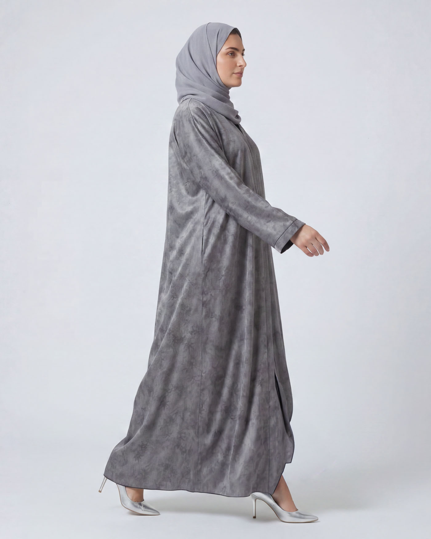 Abaya - Dark Gray - 2