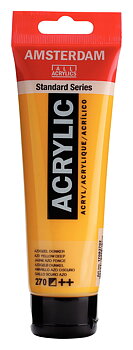 Akrylfärg Amsterdam 120 ml - 270 Azo Yellow  Deep 