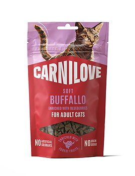 Carnilove Cat Soft Snack Puhveli mustikoilla rikastettuna 50 g