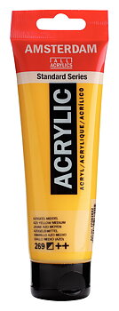 Akrylfärg Amsterdam 120 ml - 269 Azo Yellow Medium  
