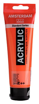 Akrylfärg Amsterdam 120 ml - 311 Vermilion 