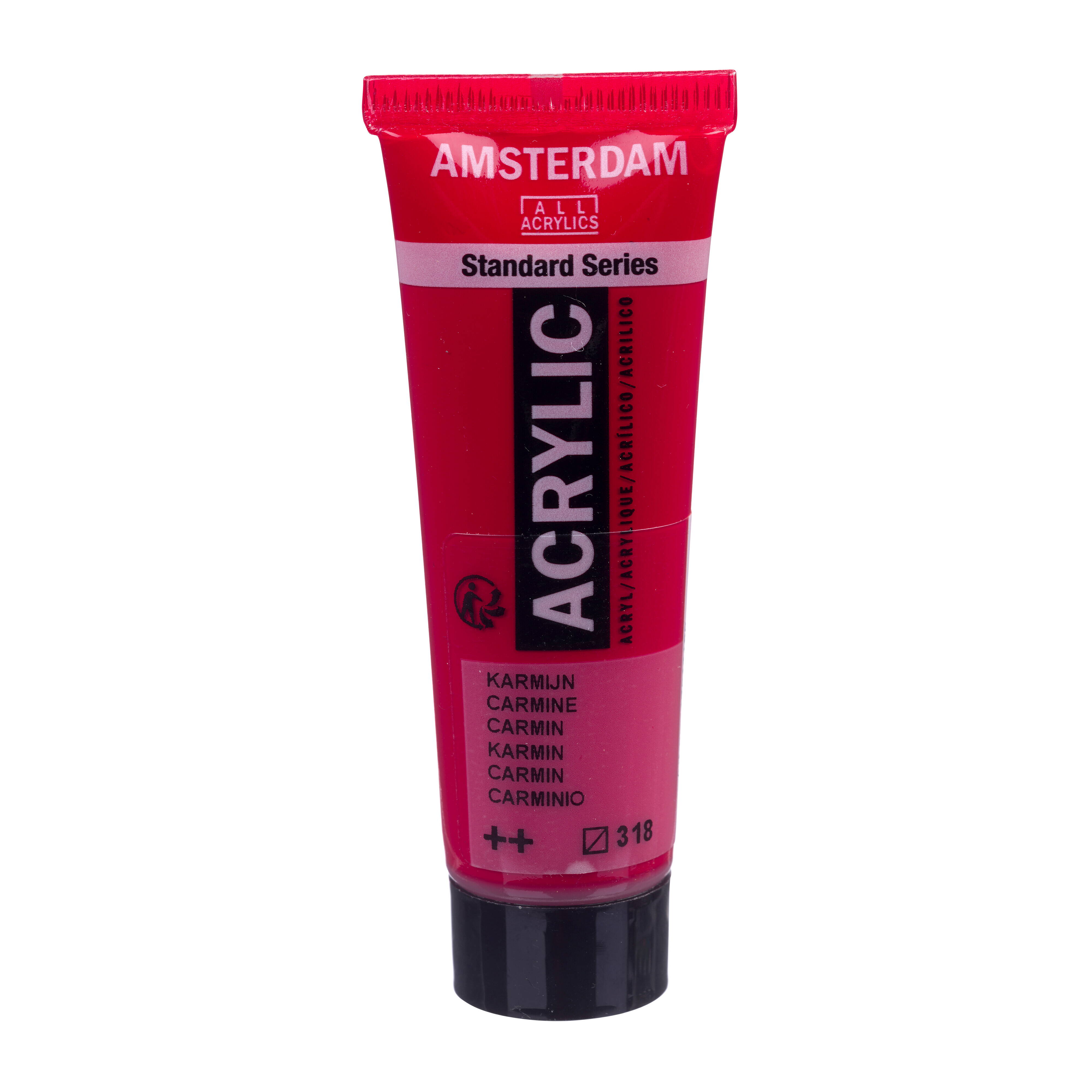 Akrylfärg Amsterdam 120 ml - 318 Carmine 
