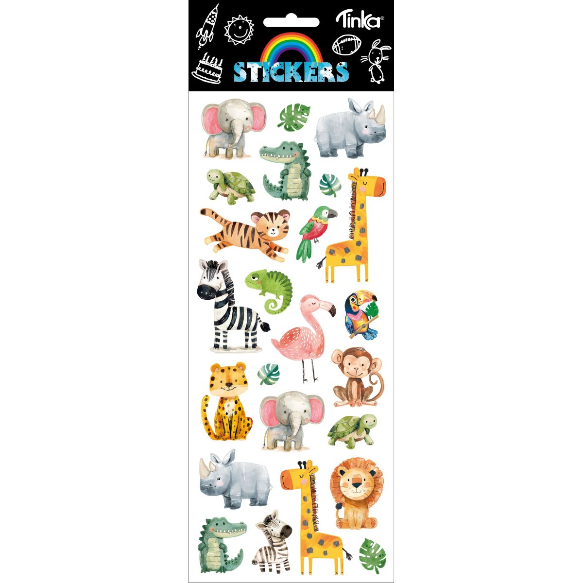 Stickers Djungeldjur - Tinka
