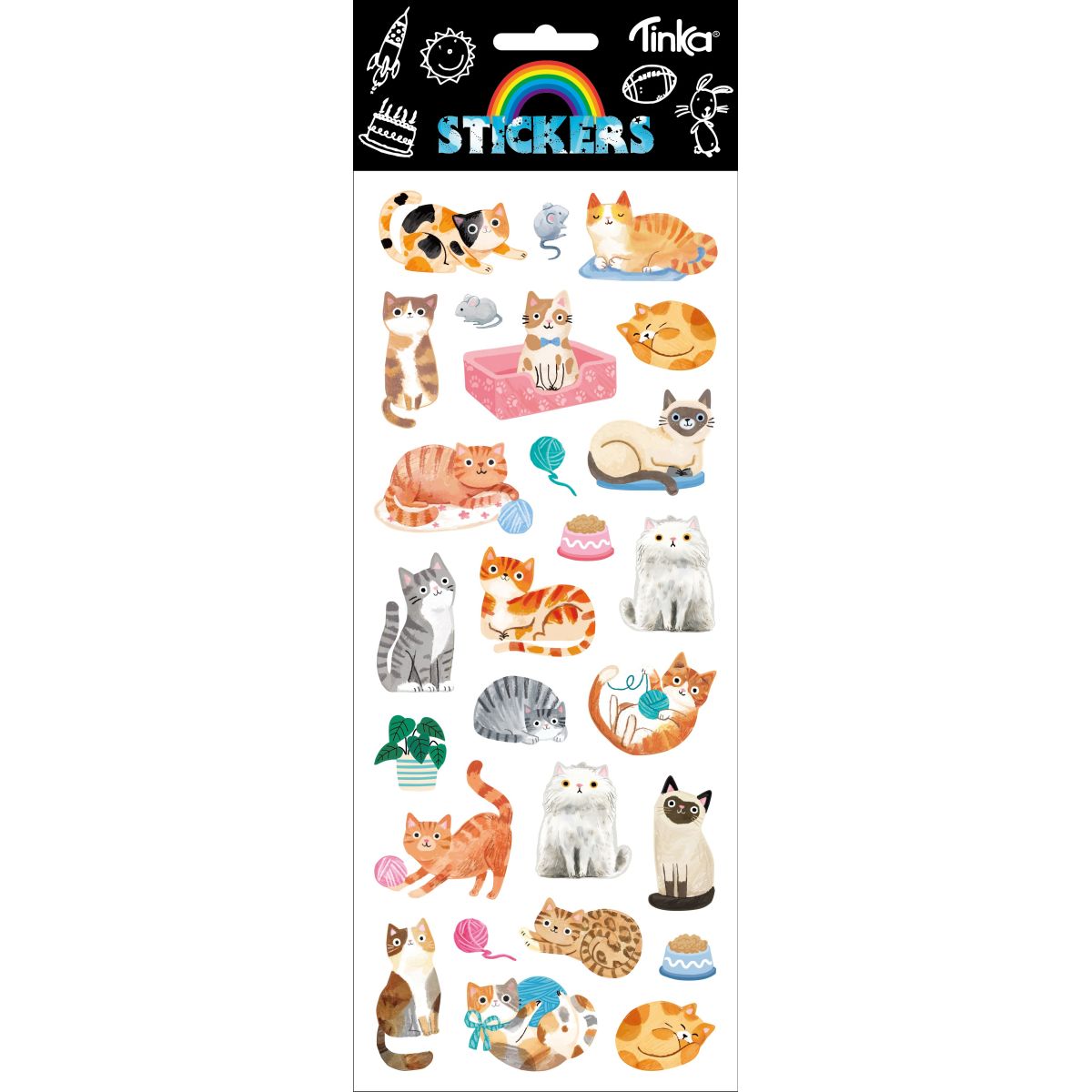 Stickers Katter - Tinka