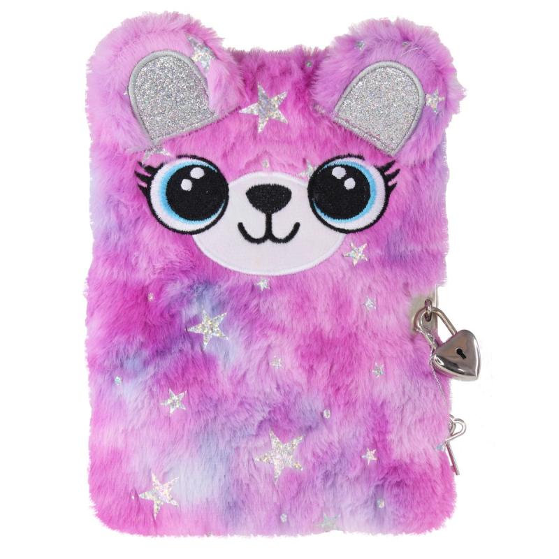 Dagbok Plush Nalle med  Stjärnor - TinkaTinka