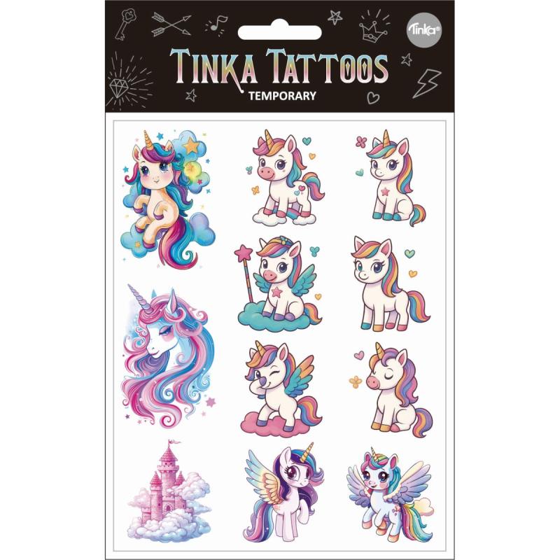 Tatuering Unicorn - Tinka