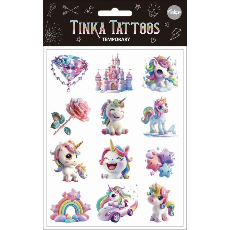 Tatuering Unicorn - Tinka