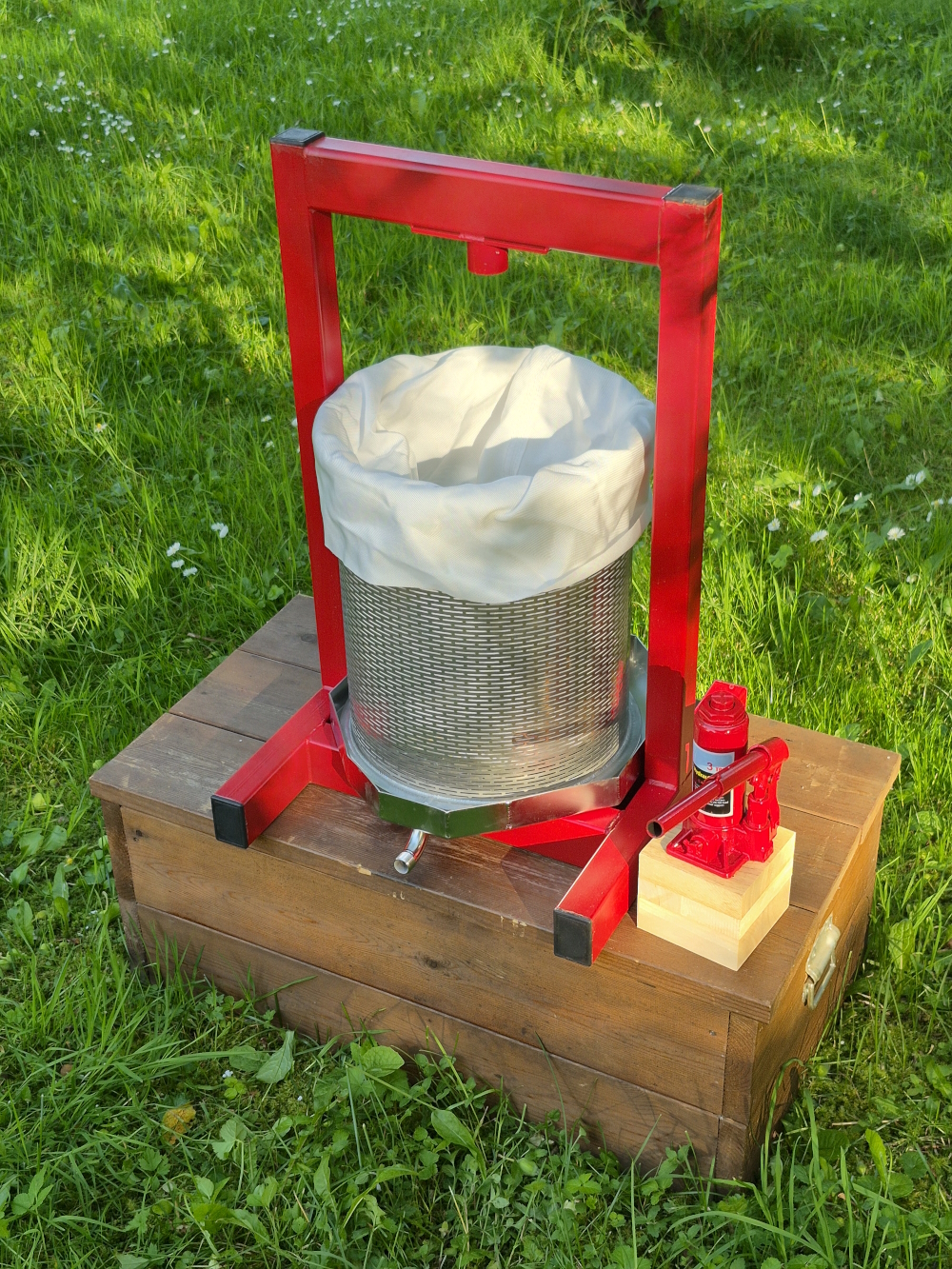 Hydraulische fruitpers 25l / 3t - 10