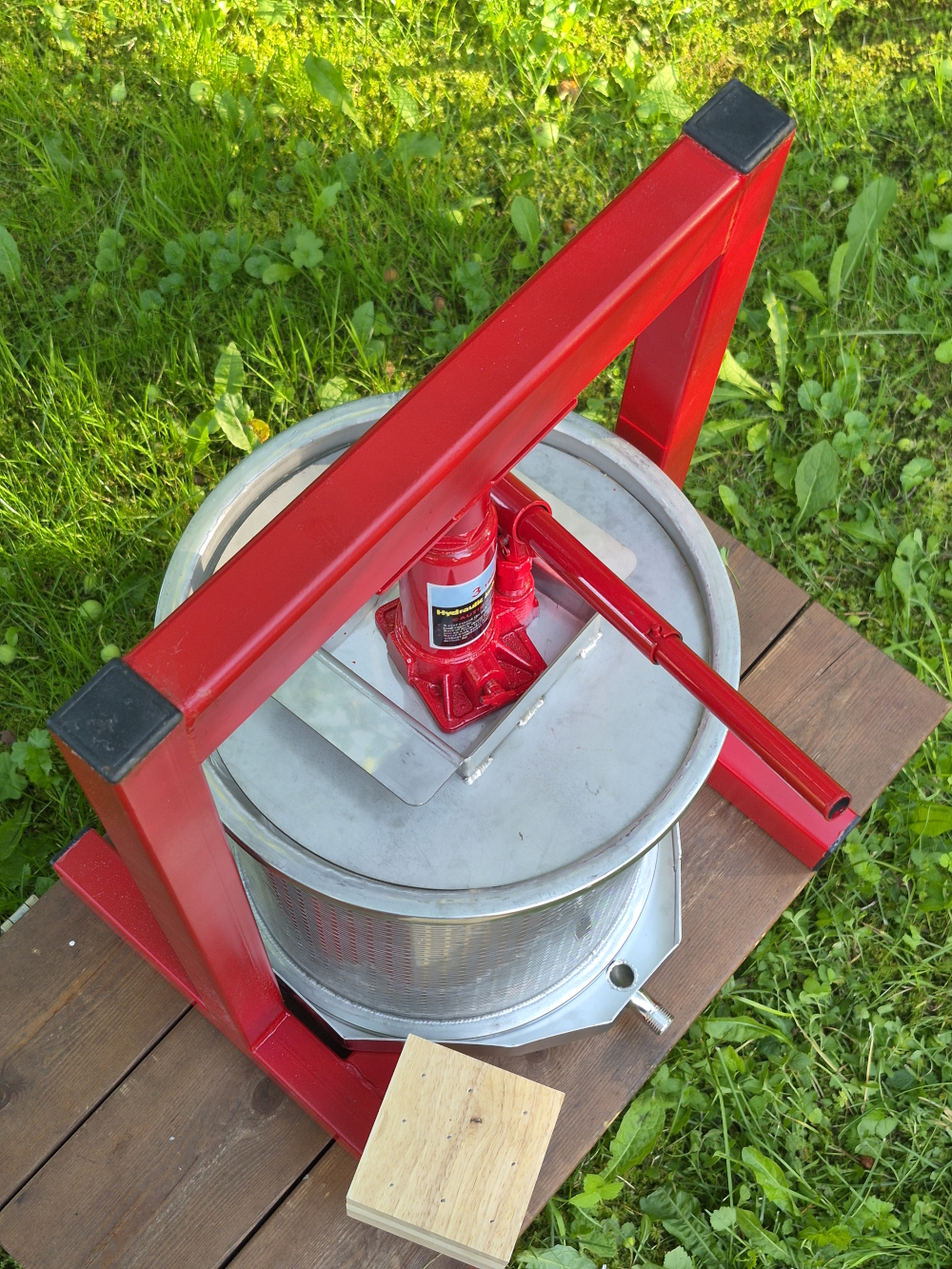 Hydraulische fruitpers 25l / 3t - 18