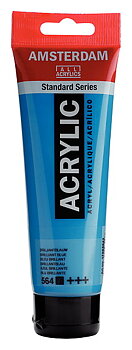 Akrylfärg Amsterdam 120 ml - 564 Brilliant Blue 