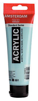 Akrylfärg Amsterdam 120 ml - 551 Sky Blue Light 