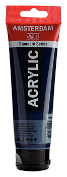 Akrylfärg Amsterdam 120 ml - 566 Prussian Blue (phthalo) 