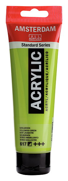 Akrylfärg Amsterdam 120 ml - 617 Yellowish Green