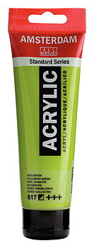 Akrylfärg Amsterdam 120 ml - 617 Yellowish Green