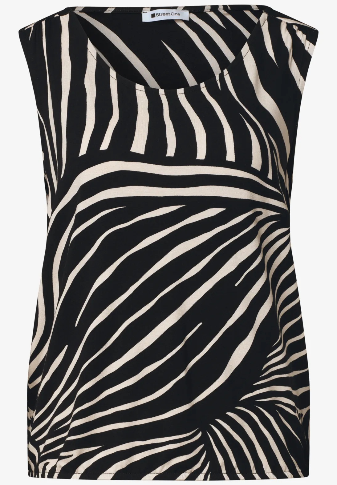 LTD QR Printed Jersey Top - Street One - 5