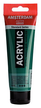 Akrylfärg Amsterdam 120 ml - 619 Permanent Green Deep 