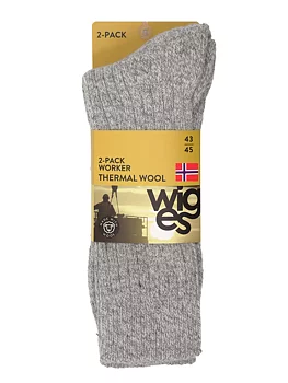 2-pack arbetsstrumpa, norskesock W