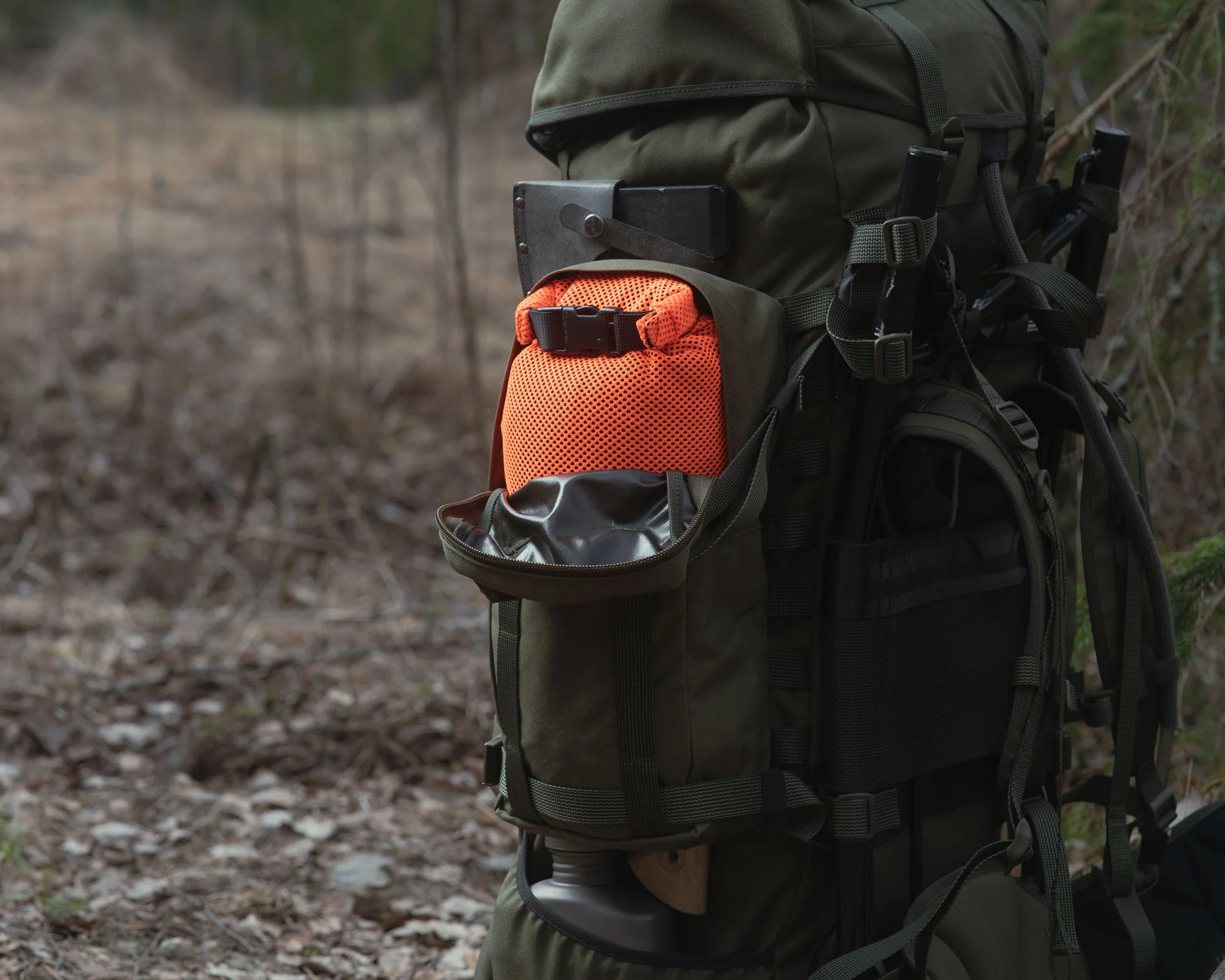 Savotta Rolltop stuffsack - Mesh -  10L - 2