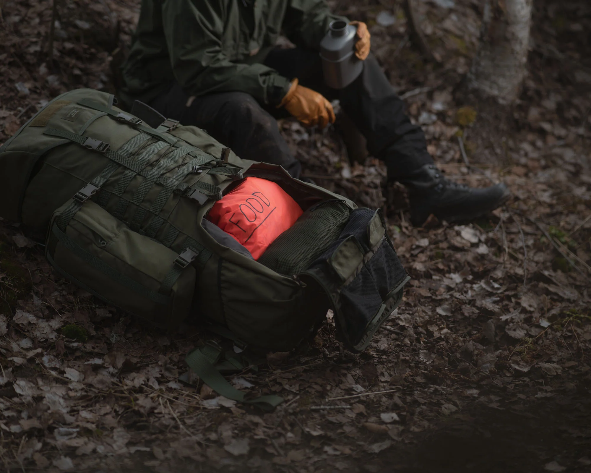Savotta - Rolltop stuffsack 210D 10L - 2
