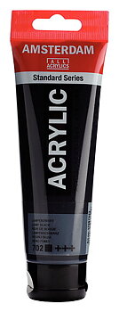 Akrylfärg Amsterdam 120 ml - 702 Lamp Black