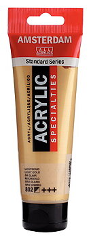 Akrylfärg Amsterdam 120 ml - 802 Light Gold 
